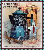 Silent Night Coffee Pot ePattern - Martha Smalley - PDF DOWNLOAD